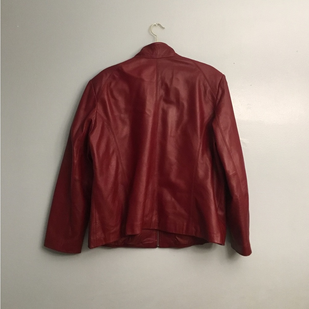 SIENA LEATHER COAT - Picture 3 of 16
